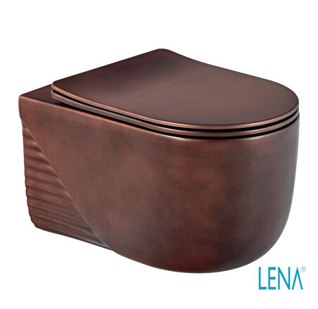 LENA ASMA KLOZET KAPAK DAHİL ET-H5110C BORDO