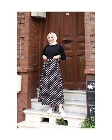 Kuşaklı Mevlana Etek Beyaz-976