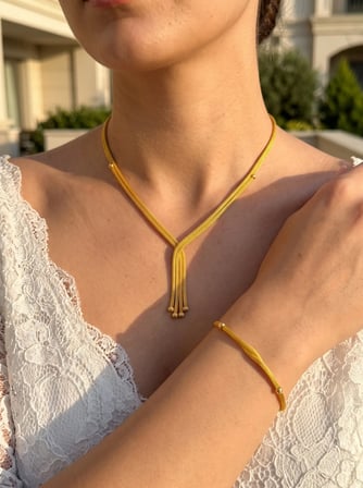 8 Ayar Düz Kalze Set