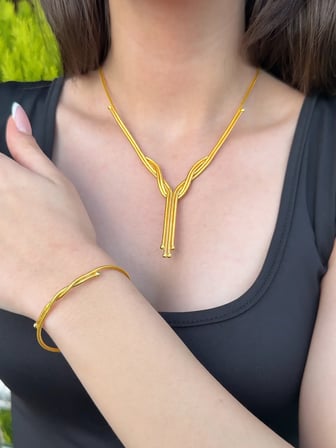 8 Ayar İtalyan Model Kalze Set