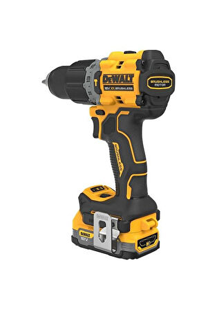 Dewalt DCD805E2T-QW 18V 2AH Li-Ion Darbeli Kömürsüz Çift Akülü Matkap