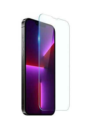iPhone 13 Pro Şeffaf Kılıf + Cam Ekran Koruyucu Seti