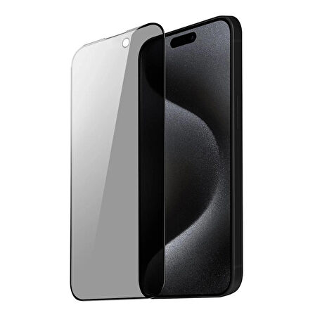iPhone 15 Pro Max ”ESD ANTI-STATIC” Gizli Hayalet Cam Ekran Koruyucu