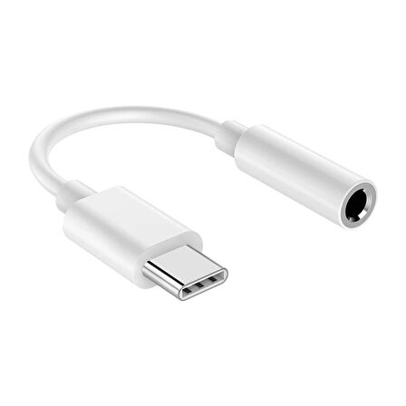Kulaklık Dönüştürücü Type-c to 3.5mm (tüm telefonlara uyumlu) ''DAC CHIP''