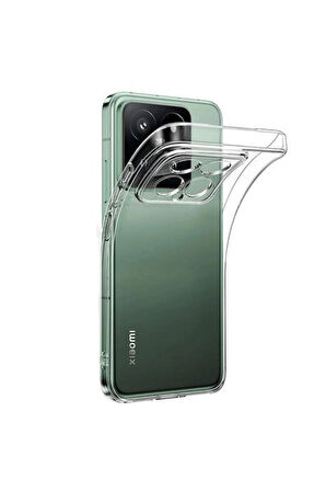 Xiaomi 15 Şeffaf Silikon Kılıf | Kamera Korumalı Darbe Emici Koruma
