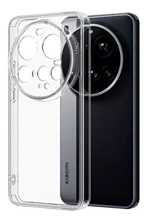 Xiaomi 15 Ultra Şeffaf Silikon Kılıf | Kamera Korumalı Darbe Emici Koruma