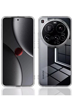 Xiaomi 15 Ultra Şeffaf Silikon Kılıf | Kamera Korumalı Darbe Emici Koruma
