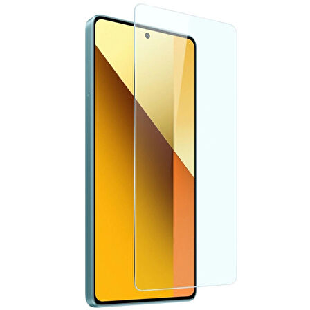 Xiaomi Redmi Note 13 5G Şeffaf Kılıf + Cam Ekran Koruyucu Seti