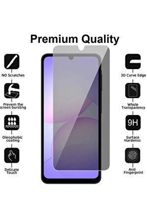Samsung Galaxy A07 Hayalet Cam Ekran Koruyucu – 9H Ultra Koruma