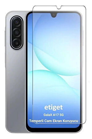 Samsung Galaxy A17 5G Ekran Koruyucu 9H Temperli Cam