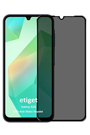 Samsung Galaxy A26 ”ESD ANTI-STATIC” Hayalet Cam Ekran Koruyucu