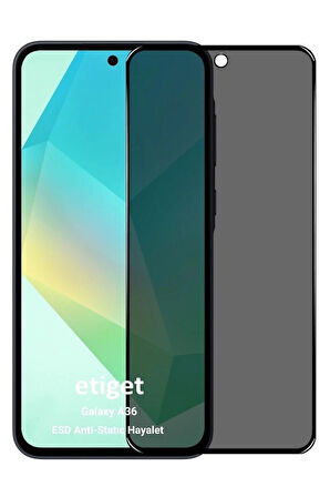 Samsung Galaxy A36 ”ESD ANTI-STATIC” Hayalet Cam Ekran Koruyucu