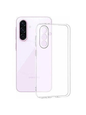 Samsung Galaxy A56 5g Şeffaf Silikon Kılıf + Cam Ekran Koruyucu Seti (1 KILIF + 1 CAM)