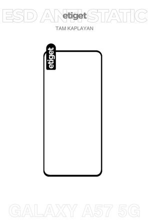 Samsung Galaxy A57 5G 6D Ekran Koruyucu – ESD Anti-Static