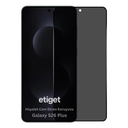 Samsung Galaxy S26 Plus Hayalet Cam Ekran Koruyucu Anti-static