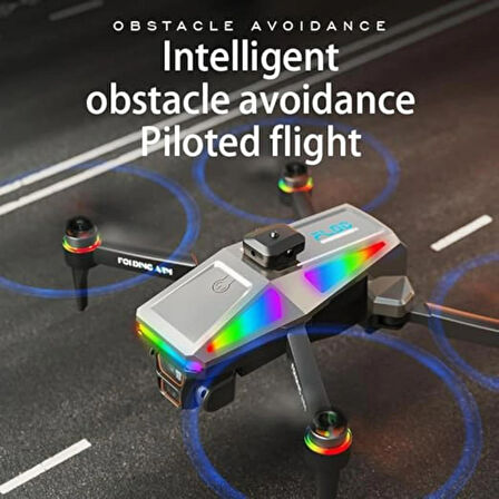 Ozmik S5 Pro Gençler ve Yetişkinler İçin Çift Kameralı Uzaktan Yüksek Çözünürlüklü Hd Drone