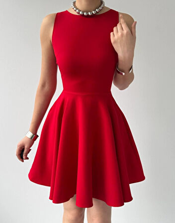 Berl Cep Detaylı Elbise