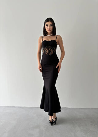 Begonia İp Askılı Elbise