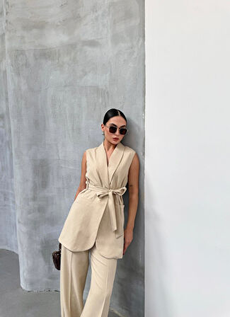 Cura Yelek Pantolon İki̇li̇ Takim