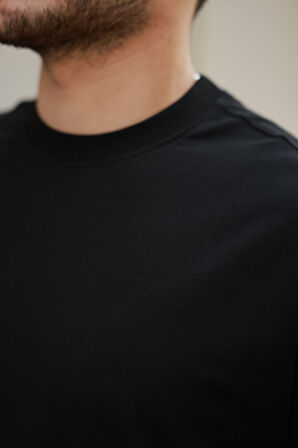 Erkek Kısa Kollu Basic Oversize Tshirt