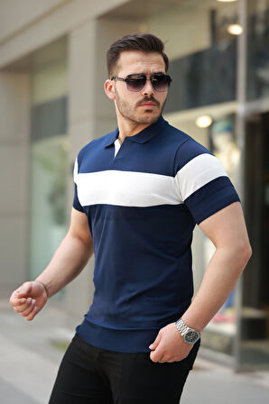 Erkek Yakalı Kısa Kollu Tişört