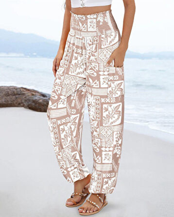 Kadın Desenli Süprem Pantolon