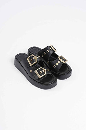 Glos Siyah Cilt Terlik