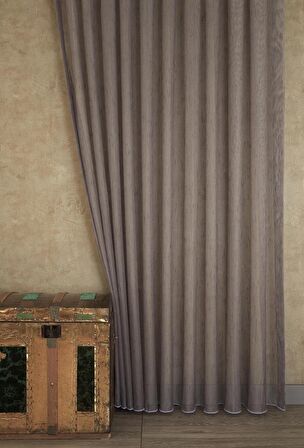 Massarelli Etamin Şantuklu Tül Mor  1-2,5 Orta Sık Pile