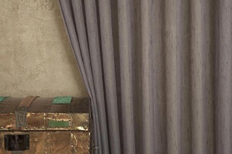 Massarelli Etamin Şantuklu Tül Mor  1-2 Seyrek Pile