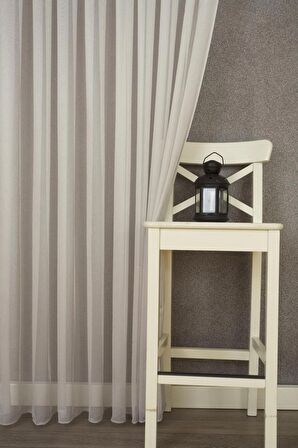 Massarelli Etamin Tül Gümüş Rengi 1-3 Sık Pile