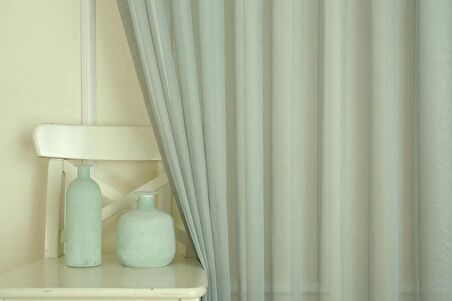 Massarelli Etamin Tül Turkuaz 1-2,5 Orta Sık Pile