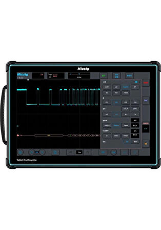 MICSIG ETO5004 DIJITAL BATARYALI OSİLOSKOP, 500MHZ, 4 KANAL