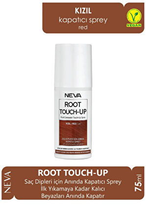 Neva Root Touch Up Saç Kapatıcı Sprey 75 Ml Kızıl