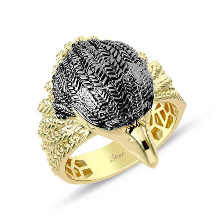 Şövalye Kartalı Altın Erkek Yüzük