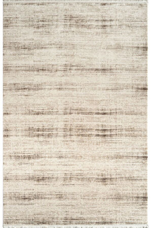 Atlas Halı Estefan EU05A Krem Vizon Akrilik Yumuşak Silinebilir Leke Tutmaz Halı