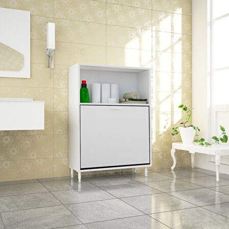 Modilayn Mutfak Dolabı Kirli Camasır Dolabı Sepetli Banyo Dolabı Cok Amaclı Dolap Oyuncak Dolabı