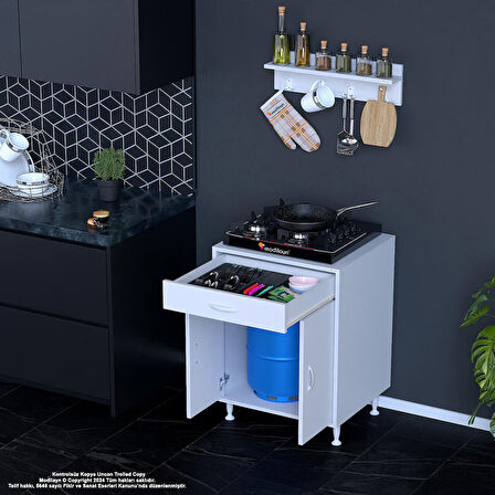 Modilayn Set Altı Dolap Ocak Dolabı