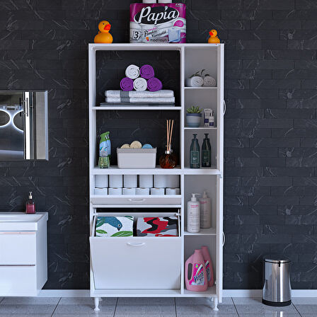 MODİLAYN Mis Urla Yenice Banyo Dolabı Mutfak Dolabı Kirli Çamaşır Dolabı Çok Amaçlı Dolap