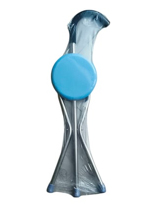 Premium Yürüyüş Ekipmanı Taşınabilir Oturak Açık Alan Yardımcısı Oturaklı Baston 20 CM Katlanabilir