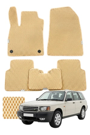 Land Rover Rover 75 1998-2005 Özelleştirilebilir Premium Eva Oto Paspas Seti - Bej