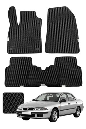Mitsubishi Carisma Sedan 1995-2004 Özelleştirilebilir Premium Eva Oto Paspas Seti - Siyah