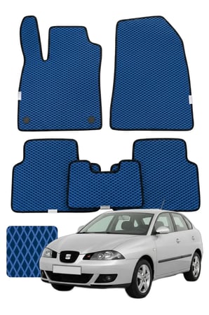 Seat Cordoba 2002-2009 Özelleştirilebilir Premium Eva Oto Paspas Seti - Lacivert