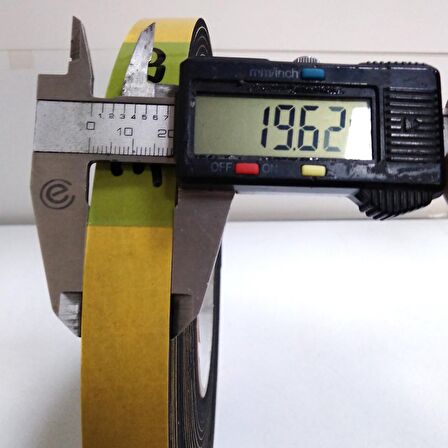 Kapı Pencere Bandı Yapışkan Sünger 2 MİLİM KALINLIK 20MİLİM GENİŞLİK 10 METRE UZUNLUK / EVA-2*20