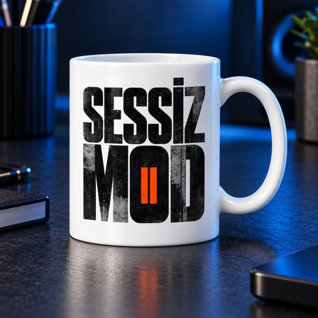 Bezos Sessiz Mod Tasarımlı Porselen Kupa - MODEL 660 EVCEM