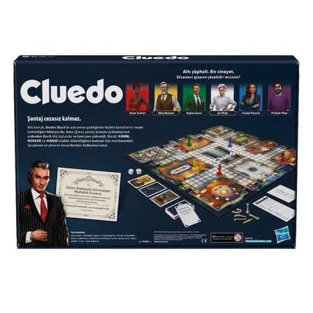 Bezos F6420 NessiWorld Gaming - Cluedo +8 yaş EVCEM