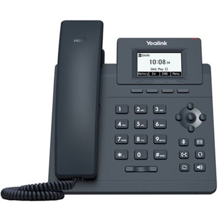 YEALINK SIP-T30P 2.3 INC HD SES POE DESTEKLİ MASAÜSTÜ IP TELEFON EVCEM