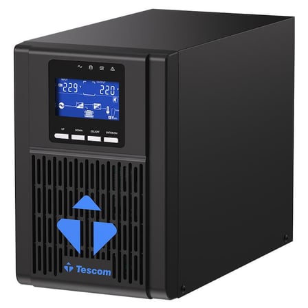 TESCOM NEOLINE 1KVA 1F/1F (2X9AH) 4/8DK LCD ONLINE UPS EVCEM
