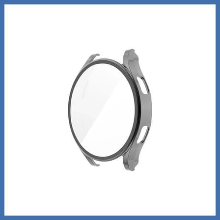 Bezos Watch 5 44mm Wall Camlı Kasa Ekran Koruyucu - Uzay Grisi EVCEM