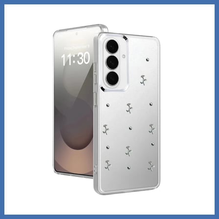 Evçem Samsung Galaxy S26 Uyumlu Fiyonk Desenli Kapak - Desen 4 EVCEM