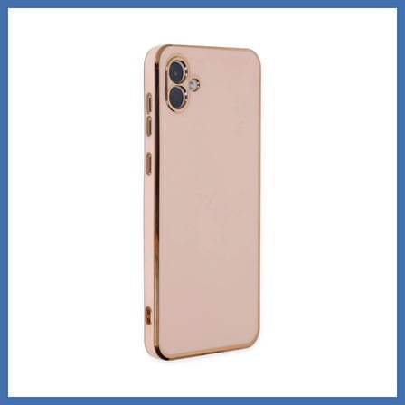 Evçem Samsung Galaxy A04 Uyumlu Kılıf Volet Silikon - Pembe EVCEM